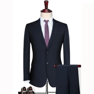 High Quality Custom \ OEM \ ODM Service Men Woolen Suits Men's Business Suits