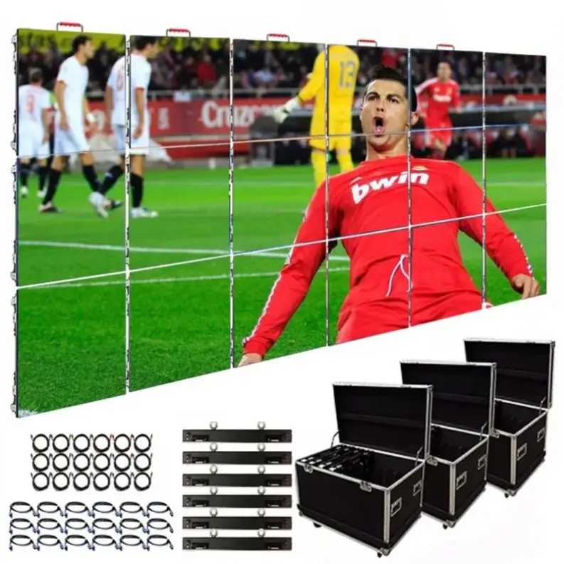 Big Billboard Screen Church Led Video Wall Panel P4.81 Outdoor Advertising Led Display for Shop Pantalla Led Publicitaria