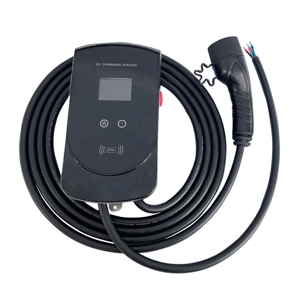 Commerical Ev Charger 7kw Type 1 Sae J1772 Type 2 Iec62196 2 Electric Car Charger Charging With 4417