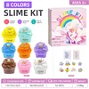 Licorne arc-en-ciel - 8 tasses