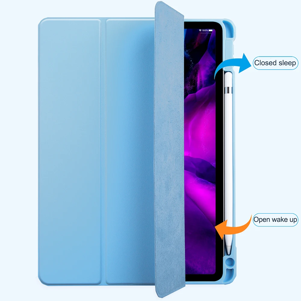 Чехол для iPad Air 4 чехол 2020 Pro 11 2021 9-го поколения 10 2 7-го мини-карандаша