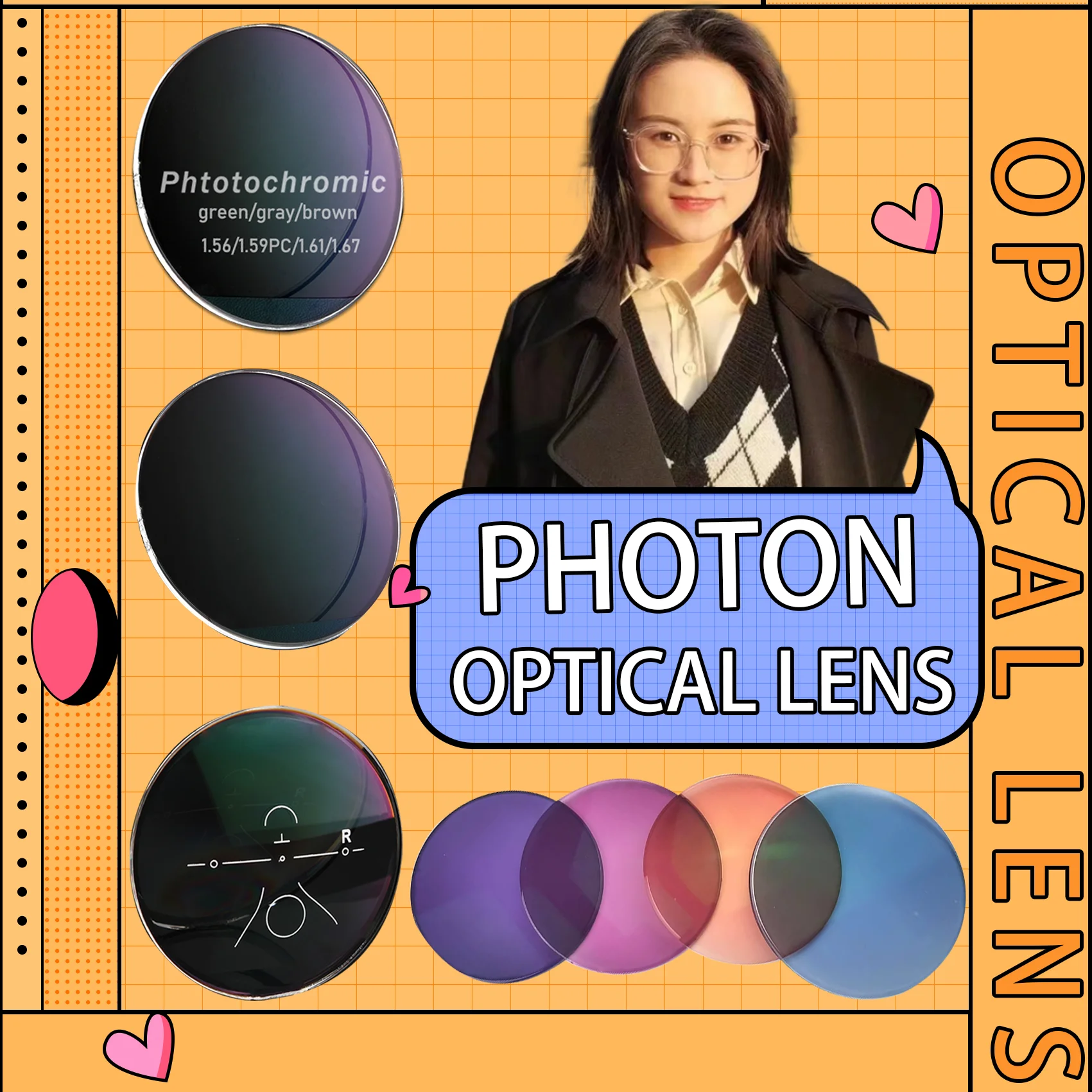 Factory wholesale optical lenses Product Show Stream 2023