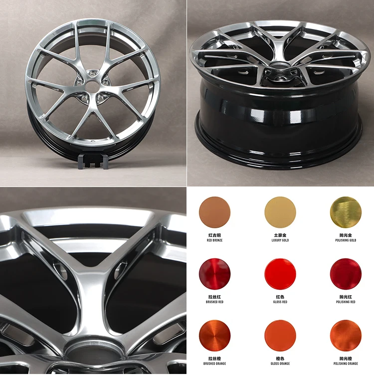 Wangu 5x112 5x120 Bbs Forged Passenger Car Wheels Rims For Fi-r 5 Hole ...