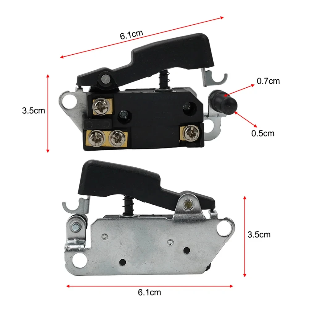 Button Trigger Switch for MAK HM0810 Power Tool Parts