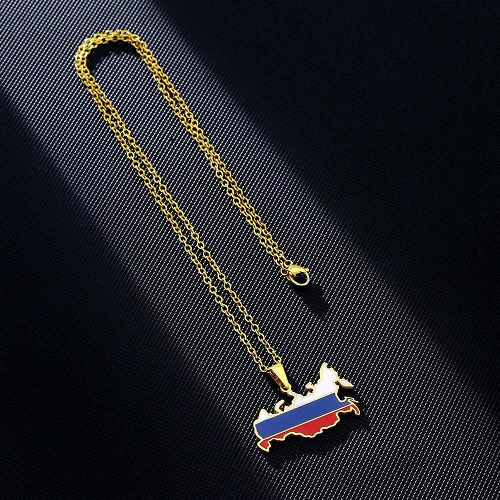 Map Necklaces