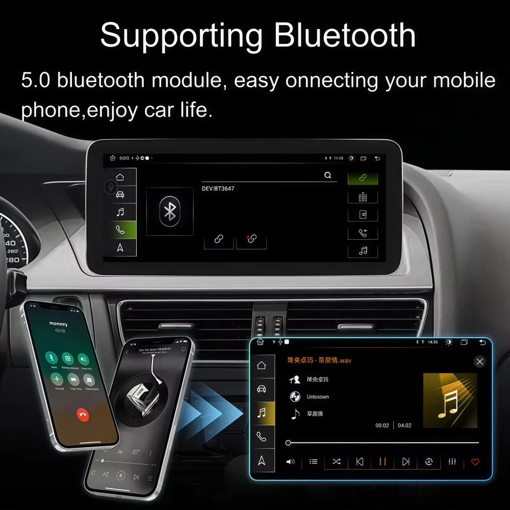 10.25 Inch Android Car Radio for Audi Q7 2006-2015 GPS