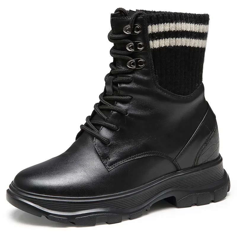 Mulheres botas de couro sapatos de plataforma de marca tornozelo moda botas  de salto alto, mulheres de outono inverno quente botas de plataforma preto  vermelho Preço Prom. ~ Botas Femininas \\ Resgatarofuturo.pt