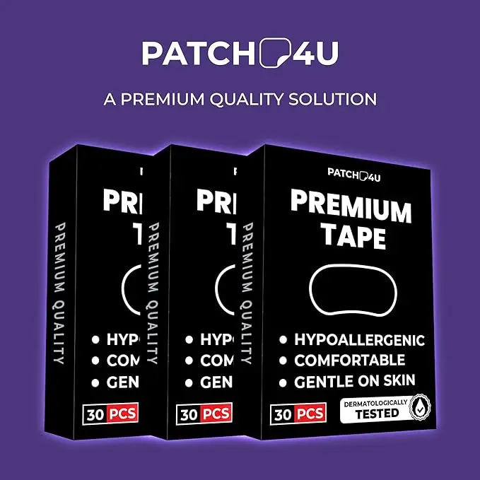 Patch4u Micropore Tape 30pcs Pack Sleeping Quality Improvement Mouth ...