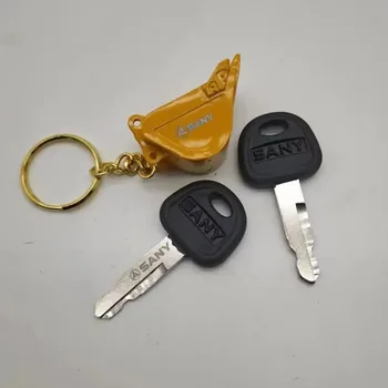 For Sany For Excavator Heavy Equipment Keychain Key For SY55 60 75 135 155 215 235 Excavator Parts