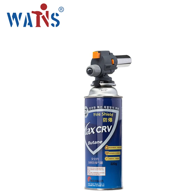 Safety Function Adjustable Windproof Welding Torch Igniter Butane Gas High Temperature Special Welding Torch