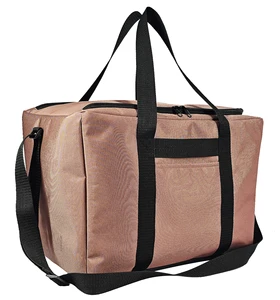 600D Insulated Lunch Bag, Front Pocket, Multi-Carry (Handle & Shoulder Strap) for Daily Meals