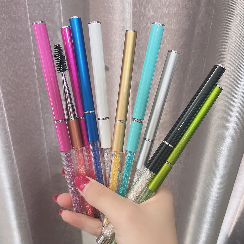 High Quality Makeup Double Head 2 In 1 Lip Brush Portable Lipstick