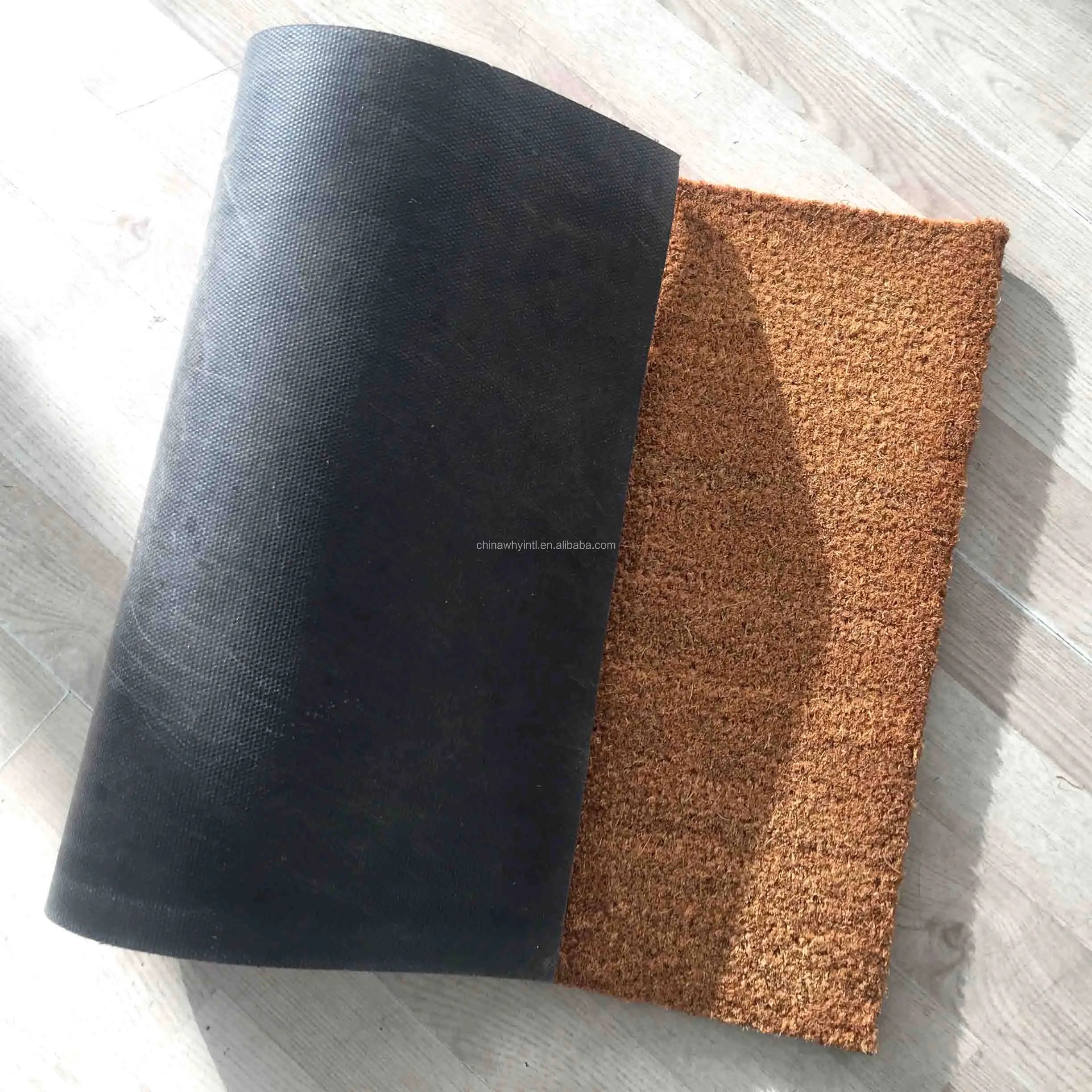 Natural Coconut Fiber Blank Bulk Plain Coco Coir Doormats