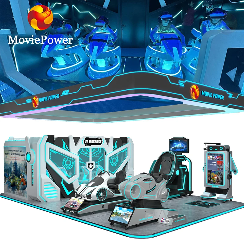 Guangzhou VR 9D Virtual Reality Cinema for Indoor Game Zones