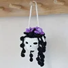 Cesta colgante calavera blanca