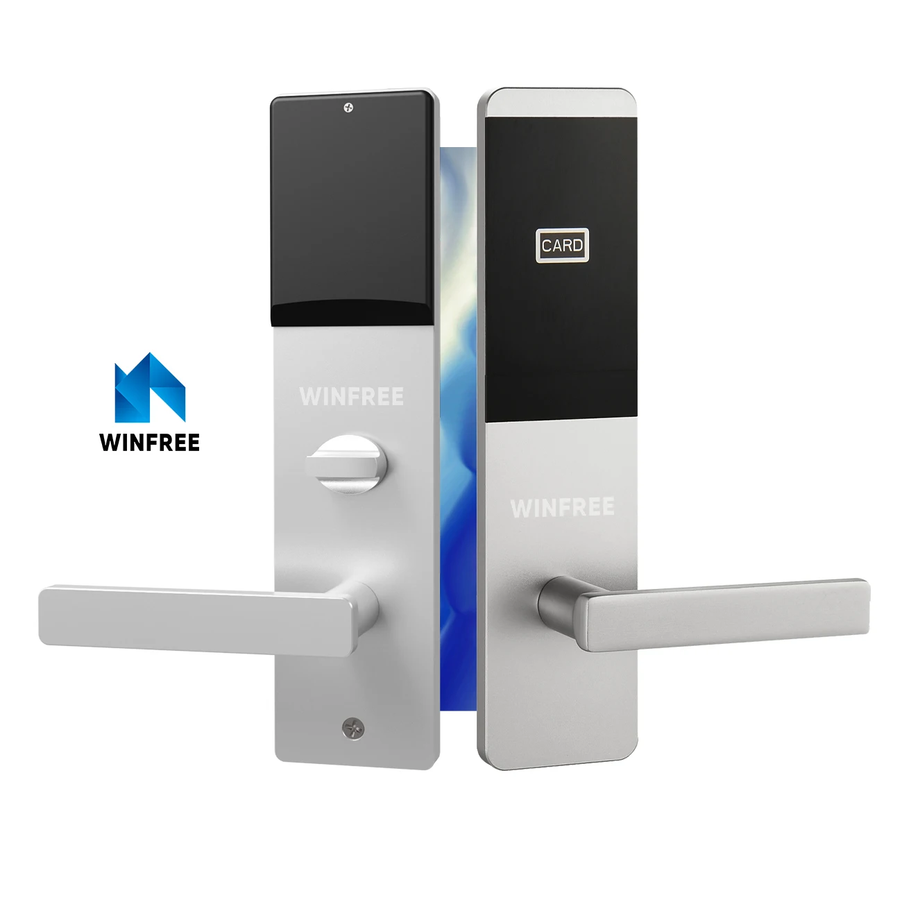 Electronic Digital Entry Door Lock Hotel Security System Rfid Card Door Lock Keyless Smart Lock for Hotel Room
