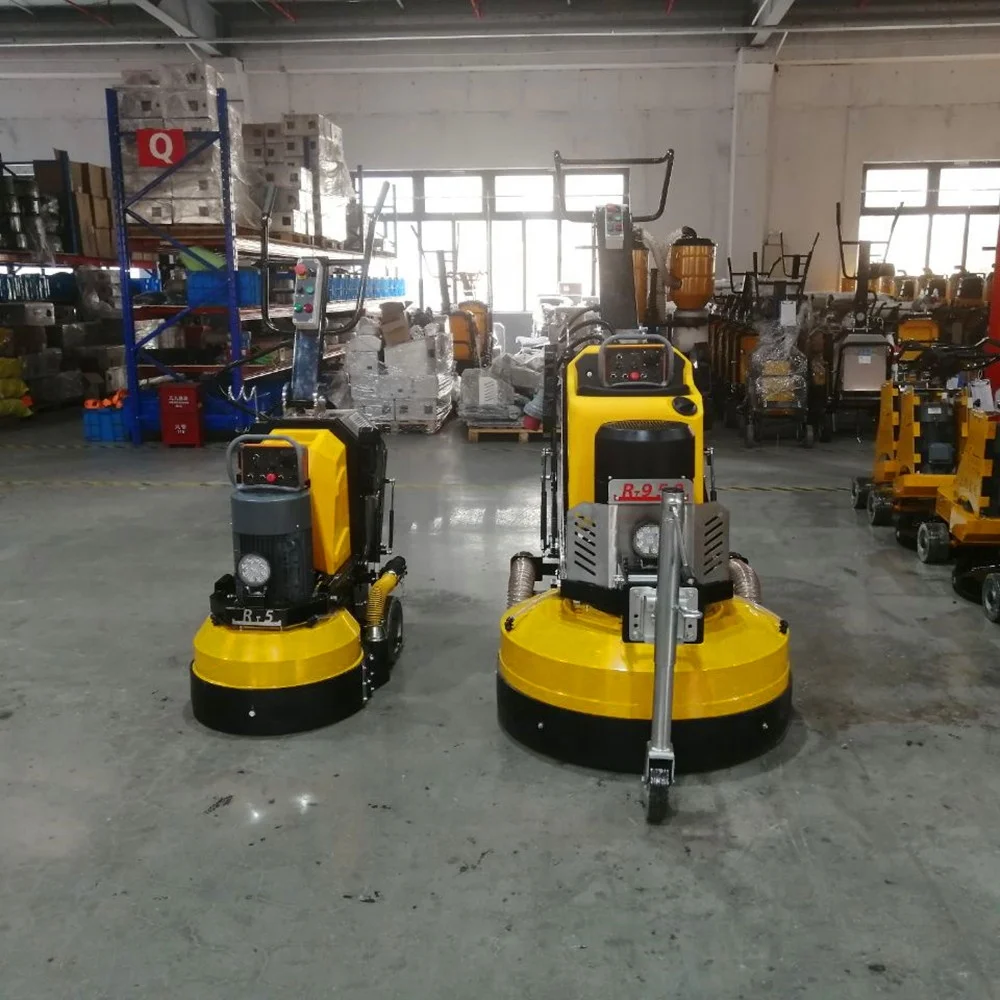 R5 JS FLOOR SYSTEMS Walk Behind Concrete Floor Grinder Polisher