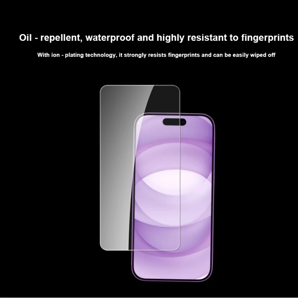 product for iphone 17 pro max screen protector tempered glass high adhesive aluminum transparent glass for iphone 17 air laudtec-8