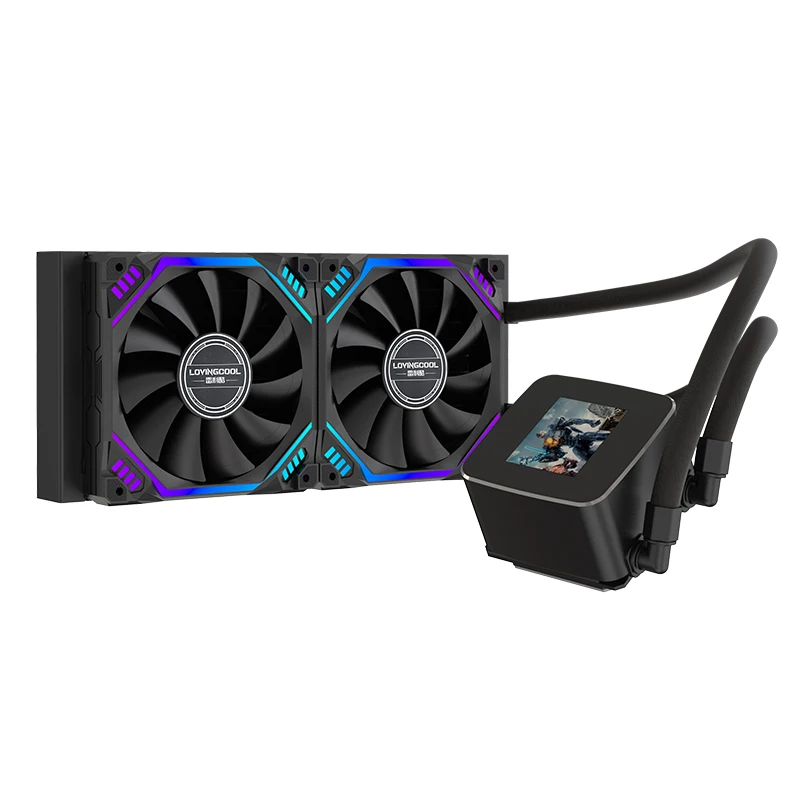 Lovingcool 液体クーラー Lovingcool Liquid CPU Cooler - 120mm Water Cooling System
