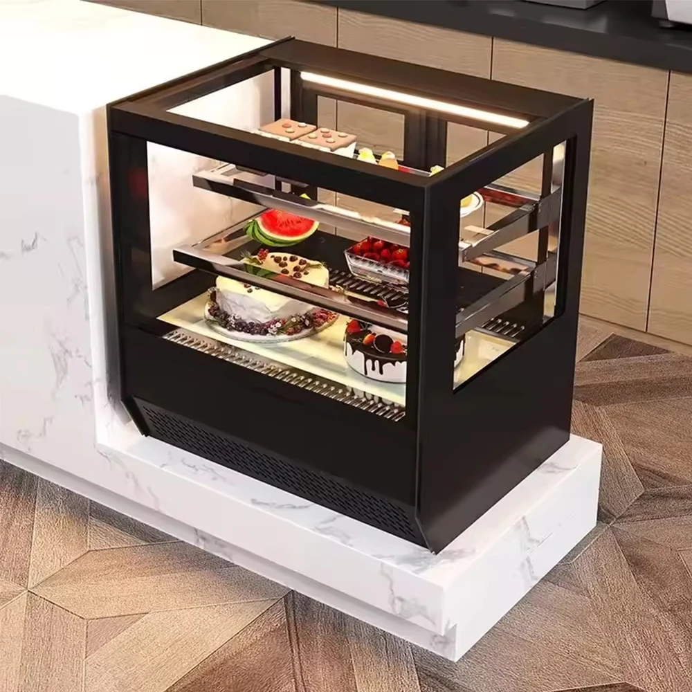 Rebirth Cupcake Display Refrigerator Refrigerated Counter Top Cake Display Refrigerated Sandwich Display Cooler