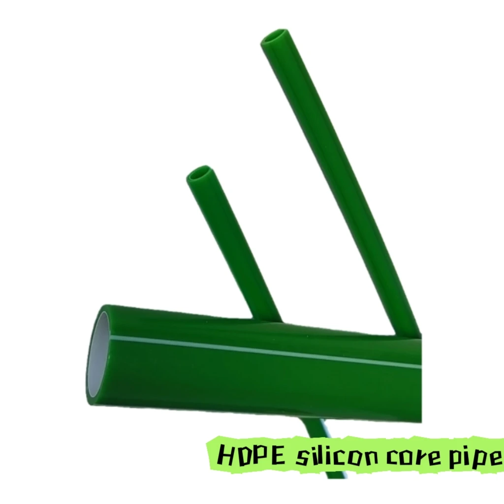 HDPE High-Density Polyethylene Silicon Core Pipe Corrosion-Resistant High Pressure Excellent Lubricity Sealing Performance