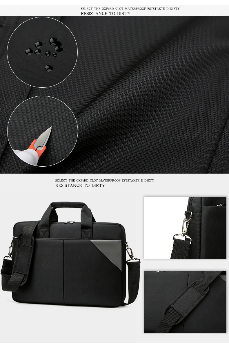 Business Large Capacity Computer Bag 15.6 Inch 14 Inch Laptop Case