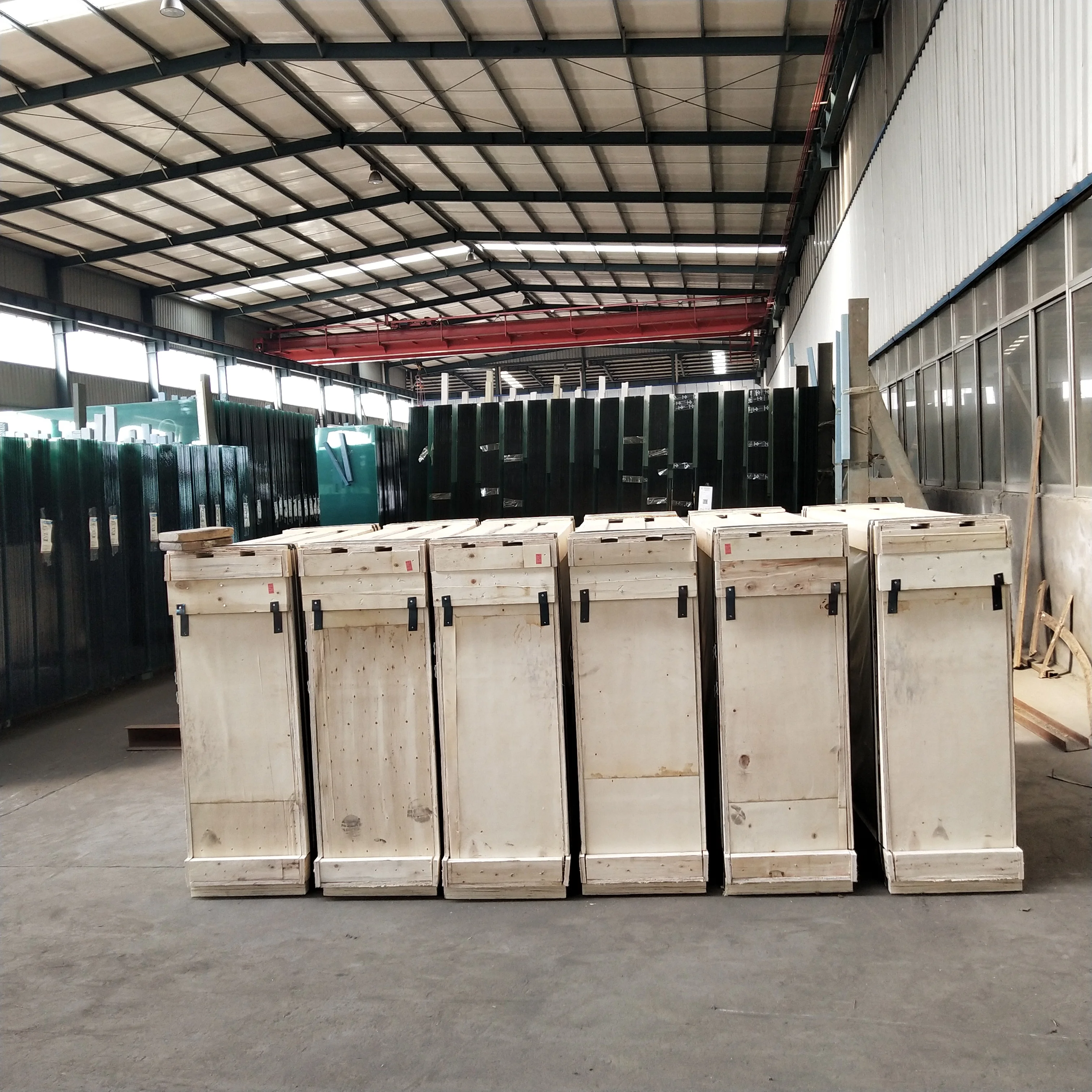 Glass Factory Lowe Window Glass Panels 12mm Tempered Double Glazing