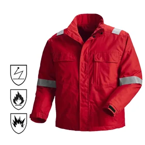 Extreme Protect DuPont Nomex Jacket Winter Aramid Fireproof Oil and Gas Oil Rig Refinery Workwear Uniform