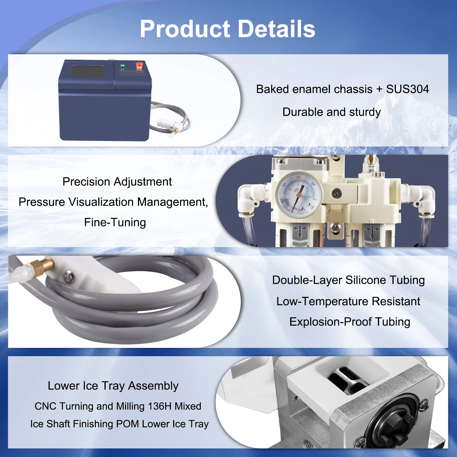 Macchina per la pulizia con sabbiatura a ghiaccio secco in stock UE per PCB, rimozione dei depositi di carbonio_voghion.com
