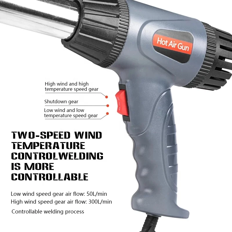 Qili 750 Вт Тепловая пушка Профессиональная ручная Регулируемая температура горячий воздух портативный домашний BGA переделка сварочный припой