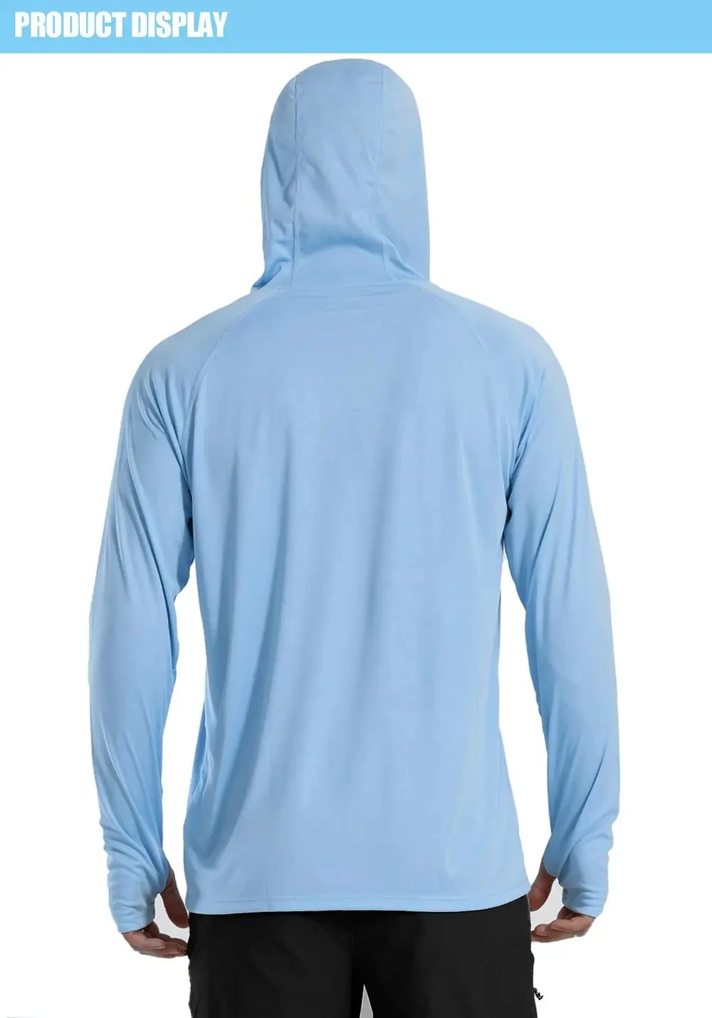 Fishing Hoodie Upf 50 Performance Uv Protection Long Sleeve Custom Logo