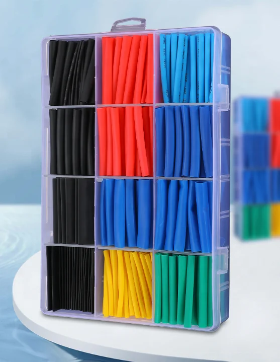 105 Degree Halogen Free 300V 2X Thin Single Wall Flexible Polyolefins Heat Shrink Sleeve manufacture