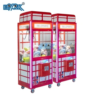 Cheap Coin Operated Gift Crane Machine Tel House Prize Toys Claw Vending Machine for Shopping Mall
