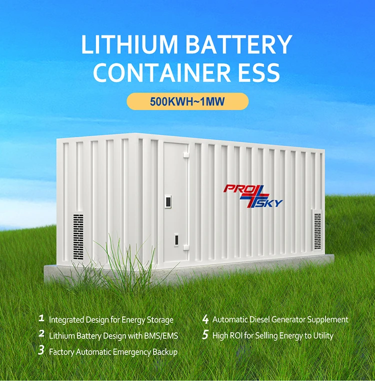 500kw 1mw Lithium Storage Solar Energy Battery Utility Energy Storage System Container Buy