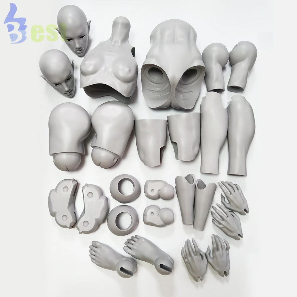 Full Size BJD Doll Resin Custom Casting Rapid Prototyping Service