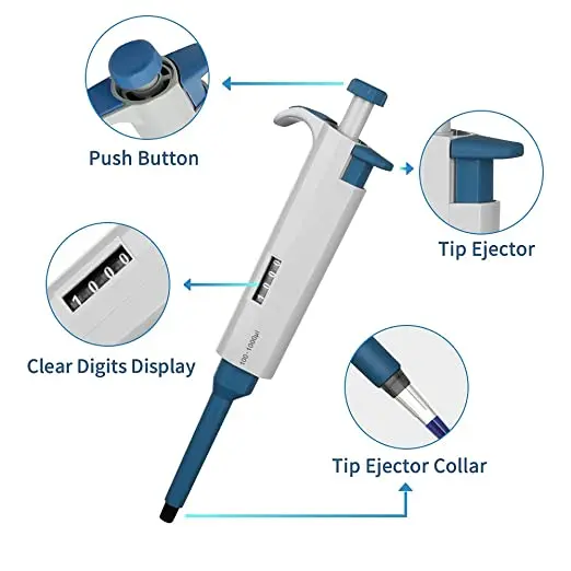 Lab and Medical Micropipette Fixed Volume Pipette