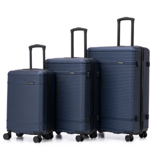 ABS Luggage Low Price Wholesale Hard Shell Portable Fashion Large Capacity Suite case With 360 Wheel