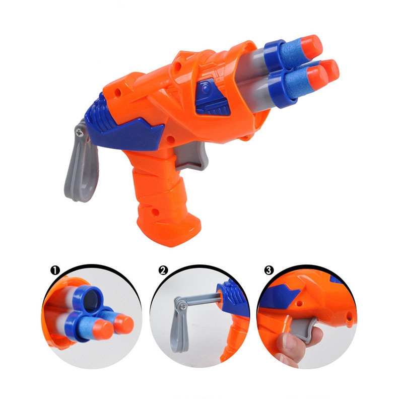 トイガンセット オレンジ 青 トイガンセット オレンジ 青 オレンジ・青