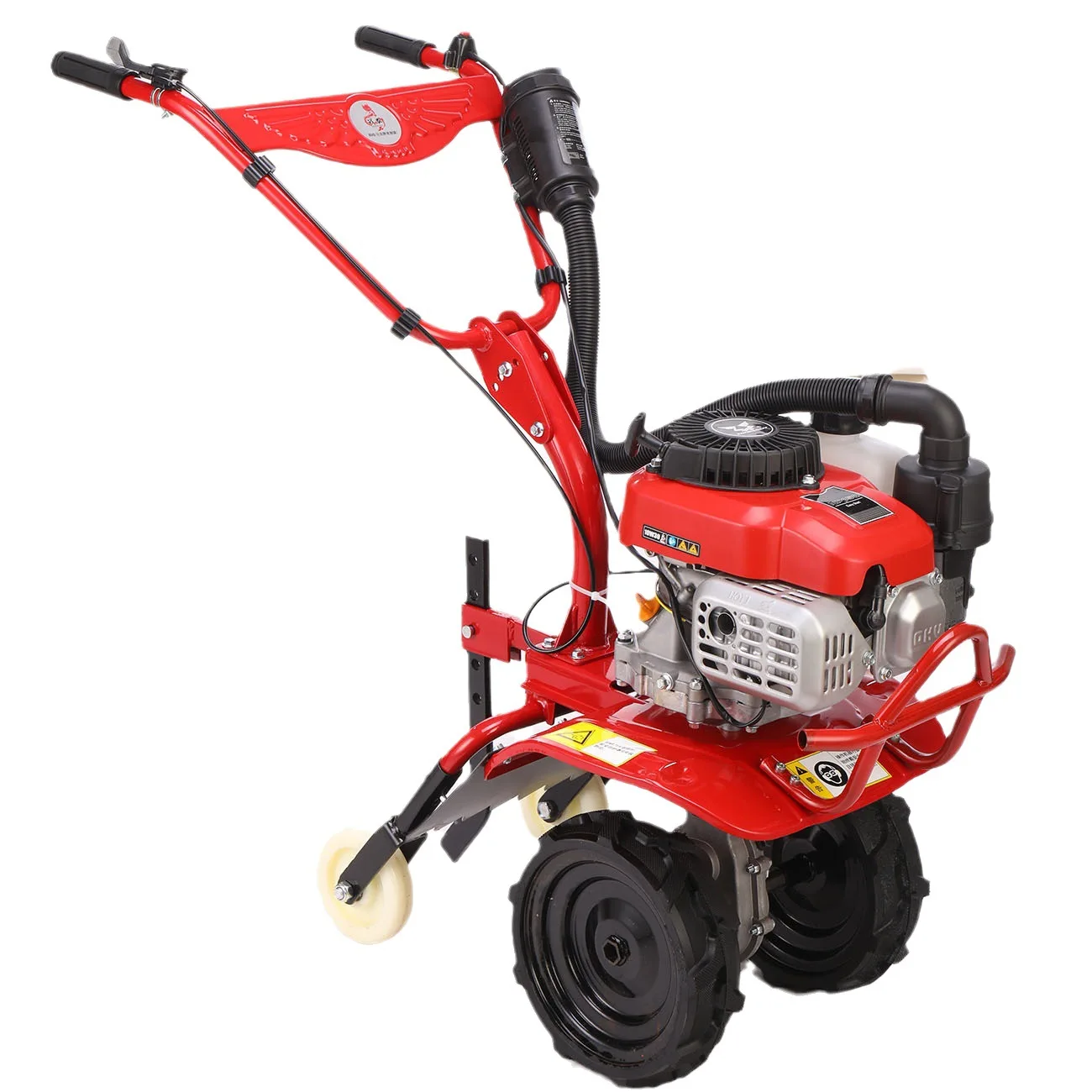 Agricultural Farming Compact Home Use Rotavator Walking Tractor Mini Power Tiller Cultivators