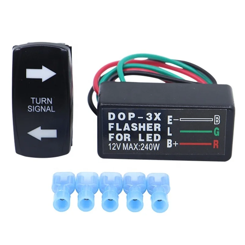 3 Pin Electronic LED Flasher | Heavy Duty Lighting