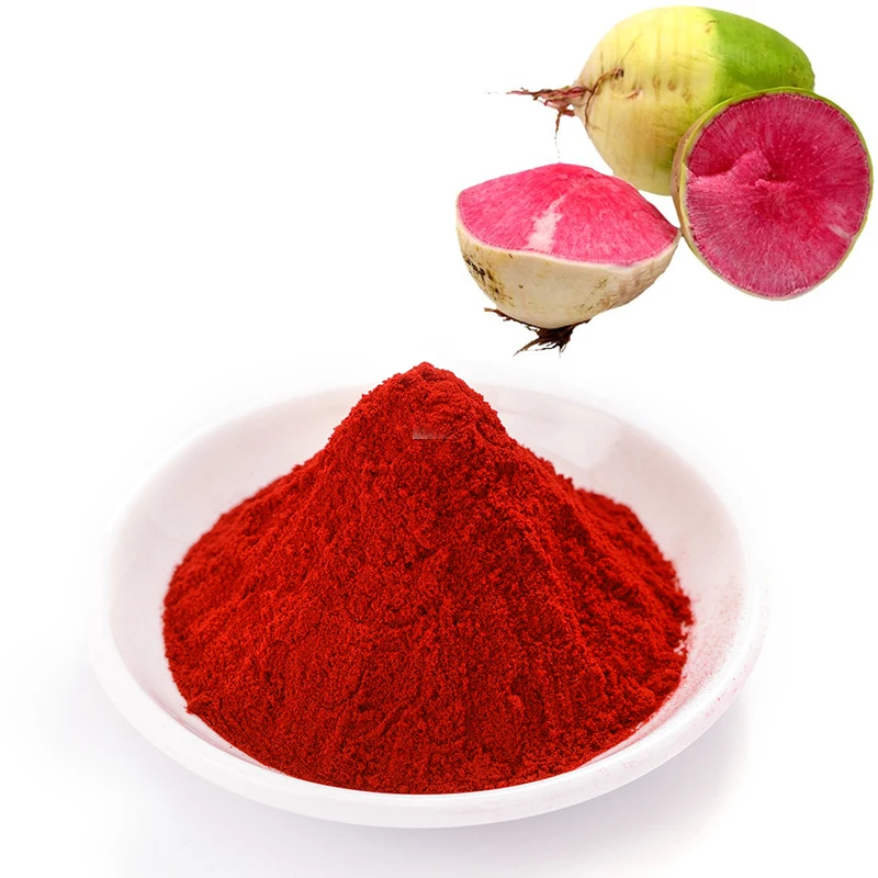 Высококачественный растительный экстракт красного редиса пищевой