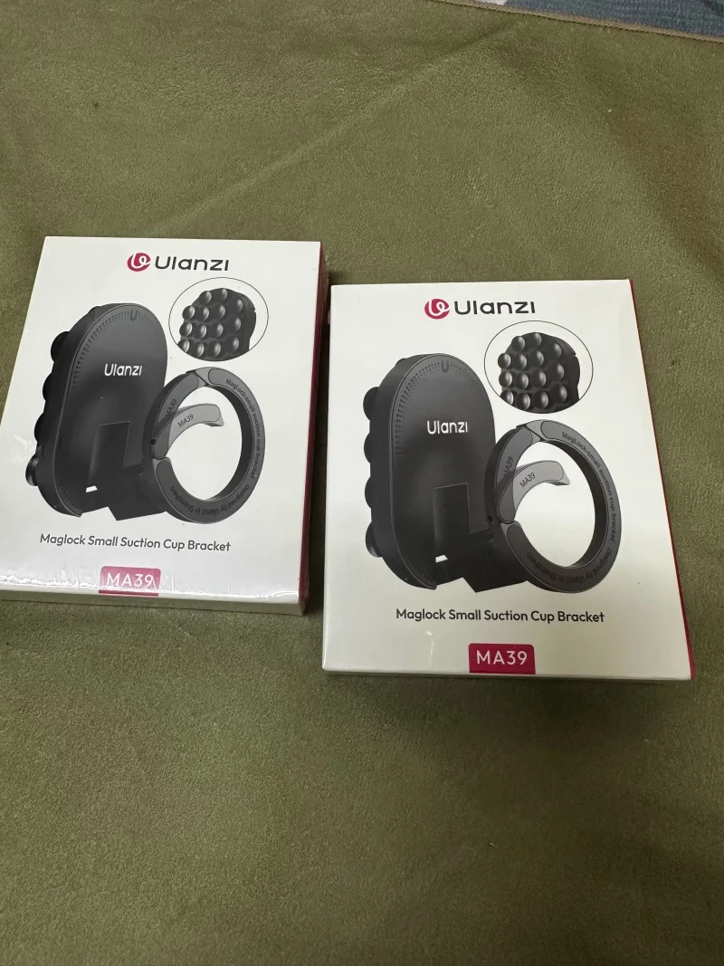 Hands Free Magnetic Suction Mirror Window Phone Holder, Sticky Grip Double Sided Mount for iPhone