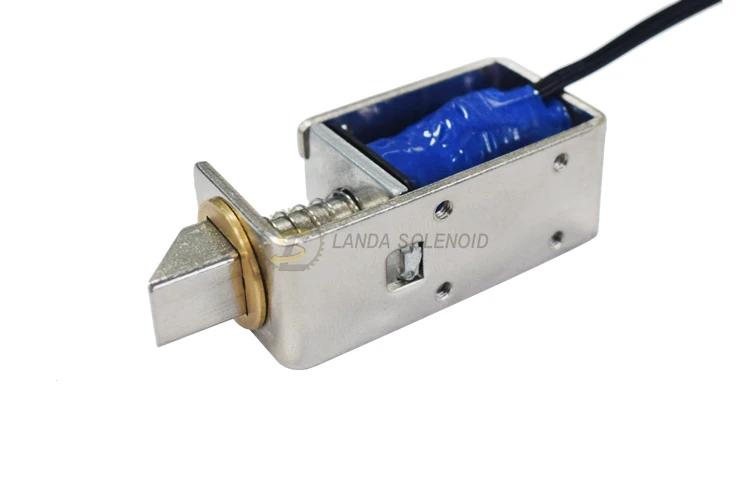 12v Solenoid Lock for Automatic Door Electric Linear Push Pull Door Solenoid Lock