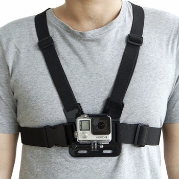 Kaliou  G111 Hot Sale Elastic Adjustable Camera Chest Strap for Go Pro 7 6 5 4 3+ 3 2 1 Xiaoyi Action Camera Accessories