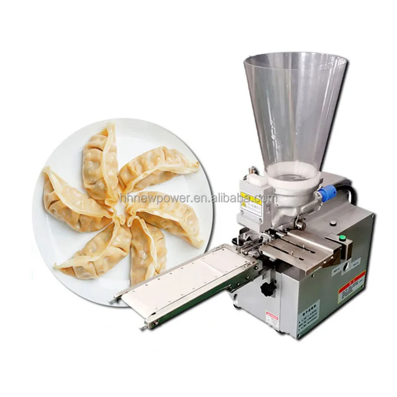 High Efficiency Japanese Gyoza Dumpling Making Machine Semi Automatic ...