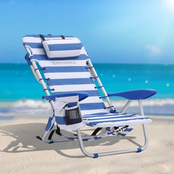 Songmics Wholesale Portable Outdoor Aluminum Beach Lounge Chair ...