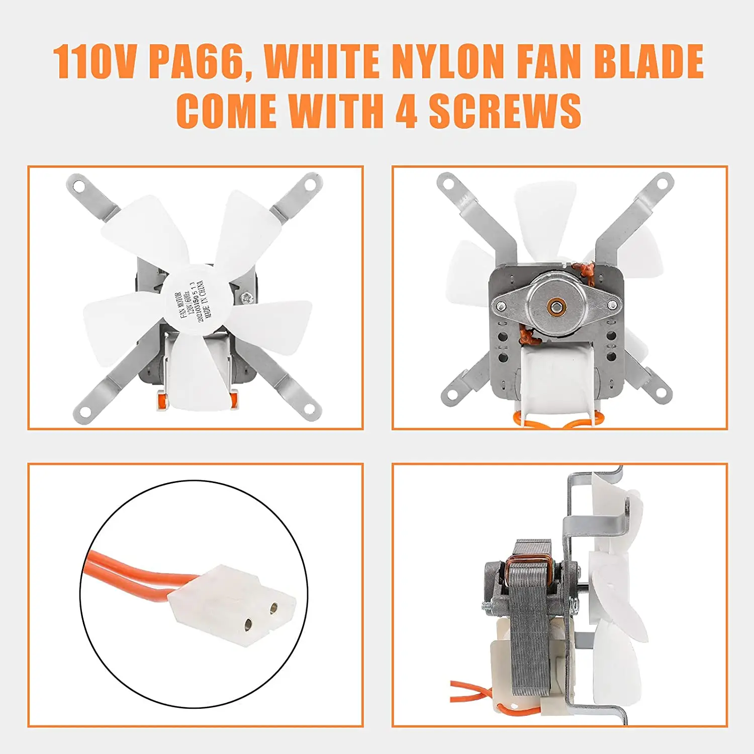 Traeger Grill Auger Motor Induction Fan Replacement Kit