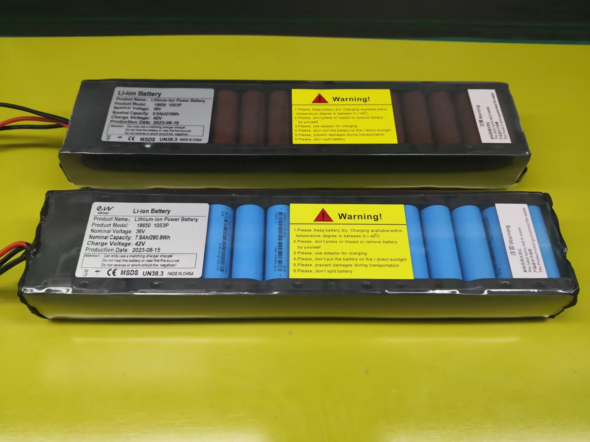 Factory Directly Sale 36v 7.8ah Rechargeable Lithium Replacement