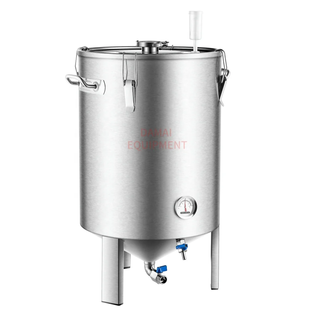 30L 60L 100L Fermenter for Home Brewing Equipment/Stainless Steel Conical Fermenter for Beer Brewery Equipment with Dry Hopping