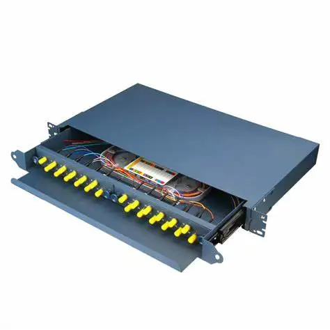 Outdoor ODF Optical Distribution Frame 24 / 48 Port Corning Fiber SC MPO Panel